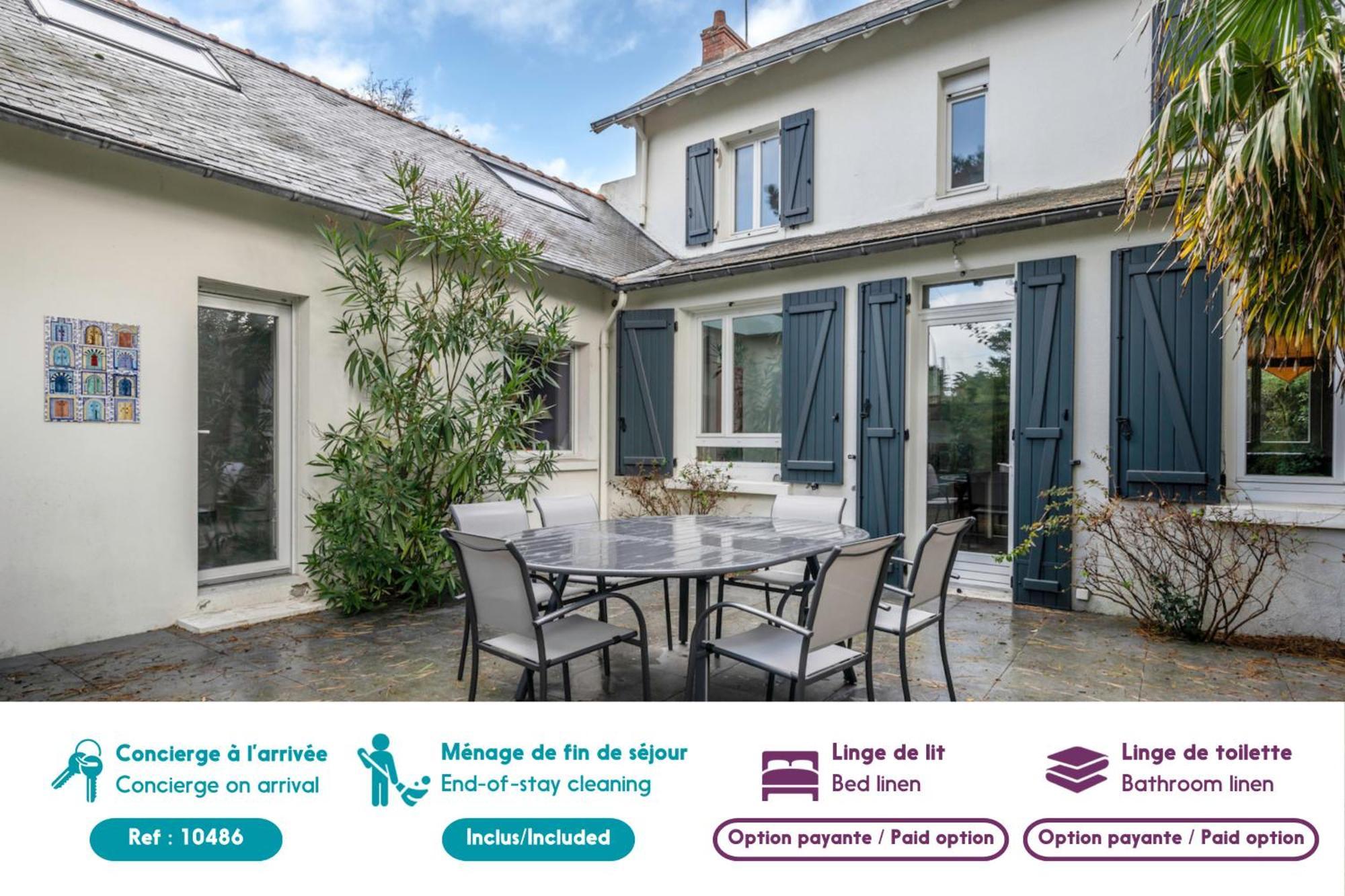 Villa « Les Libellules » Pour 8 Personnes La Baule-Escoublac Exterior photo